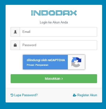 www indodax com login